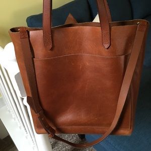 Pre-loved Leather Tote with a Beautiful Patina!